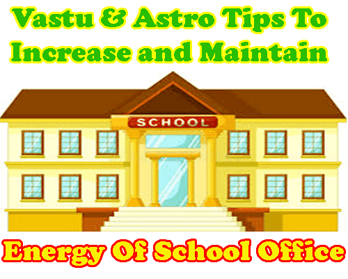 Vastu tips for school office