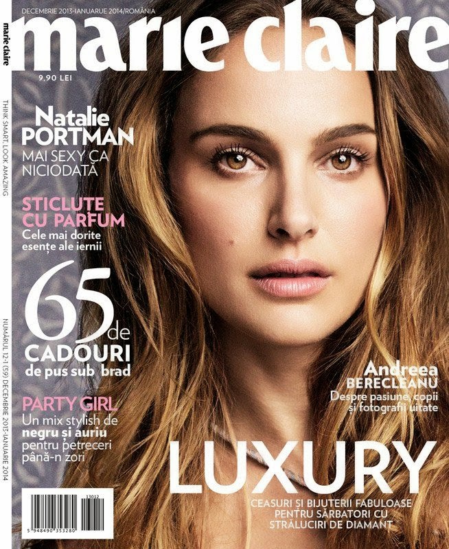 Magazines - The Charmer Pages : Natalie Portman - Marie Claire Magazine ...