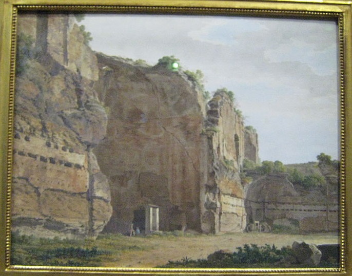 Viático de Vagamundo Rome and Tiber by Giovanni Battista Lusieri