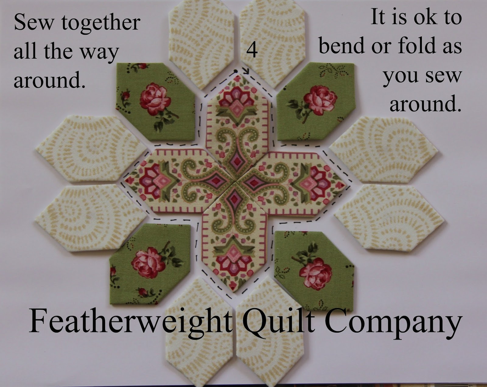 Sew and Sow Farm Lucy Boston Patchwork of the Crosses Tutorial