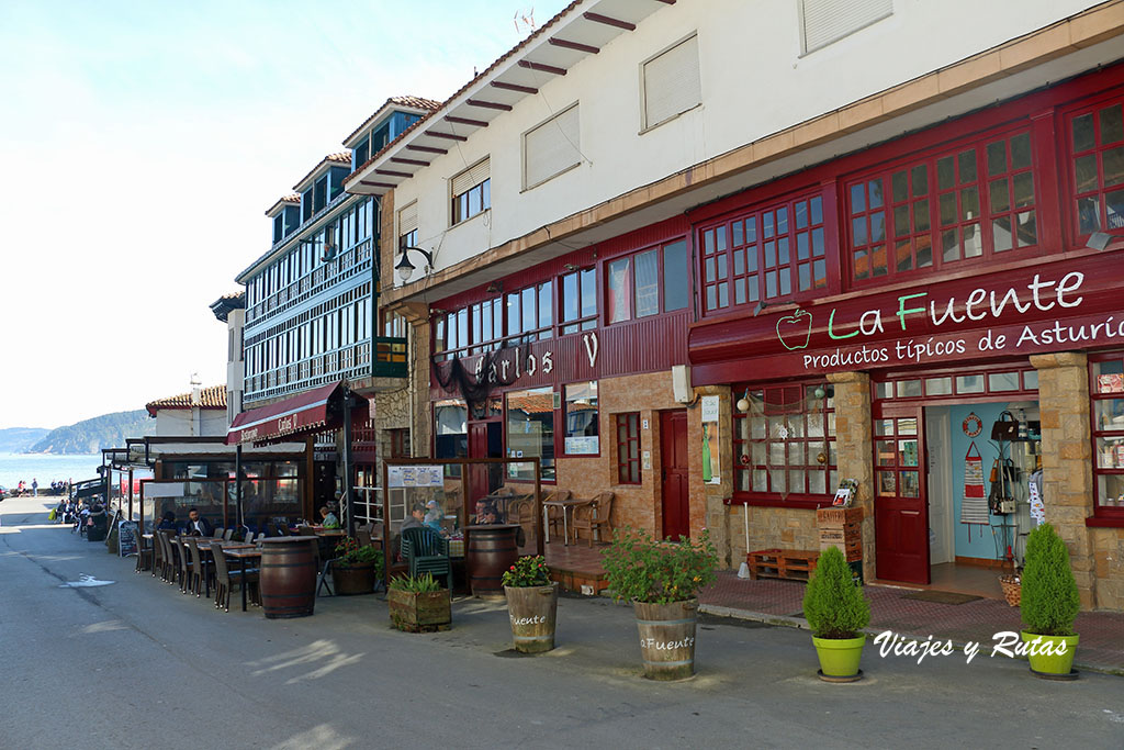 Restaurantes de Tazones, Asturias