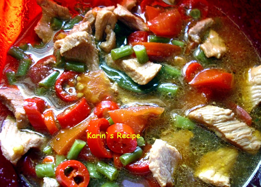 Karin's Recipe AsemAsem Daging (Sour Beef Stew)