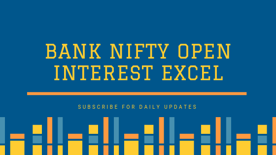 Bank Nifty Open Interest Chart