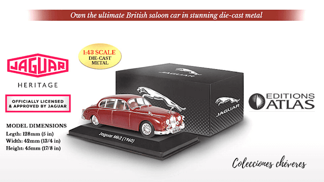The Ultimate Jaguar Collection 1:43 Atlas Editions UK