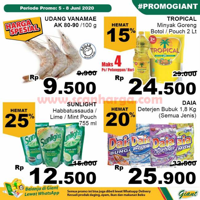 √ Katalog Promo Giant Terbaru 5 8 Juni 2020