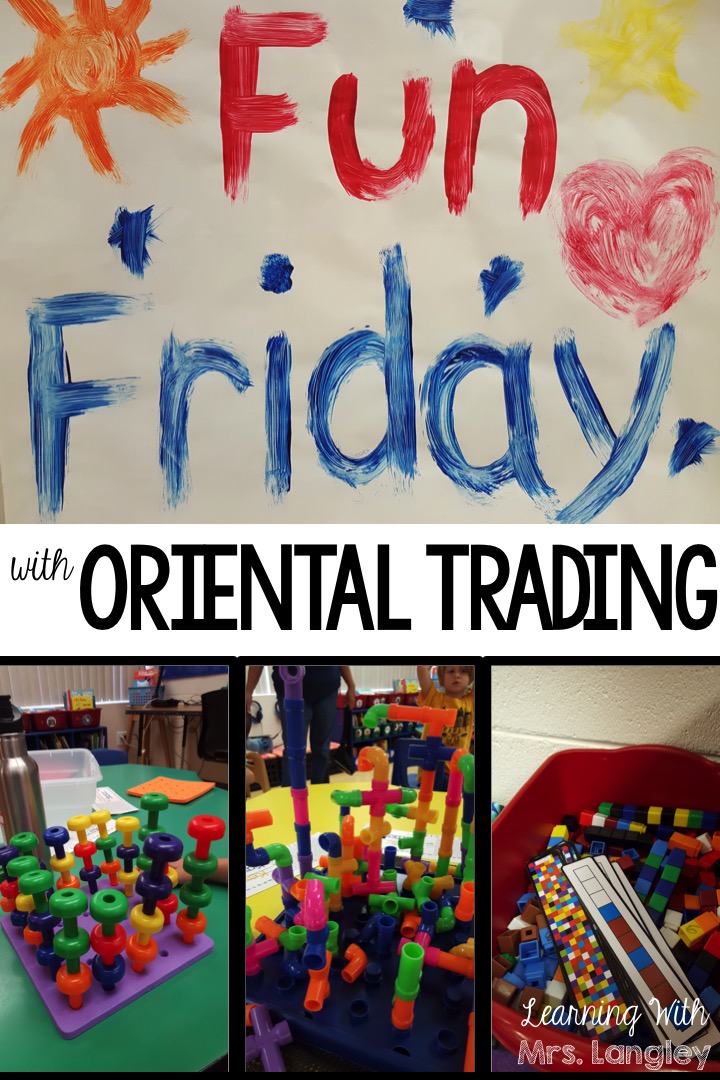 FUN FRIDAY with Oriental Trading | Learning with Mrs. Langley