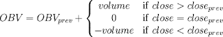 Indicador On-Balance Volume (OBV) - Cálculo y Usos 2 fórmula indicador On-Balance Volume