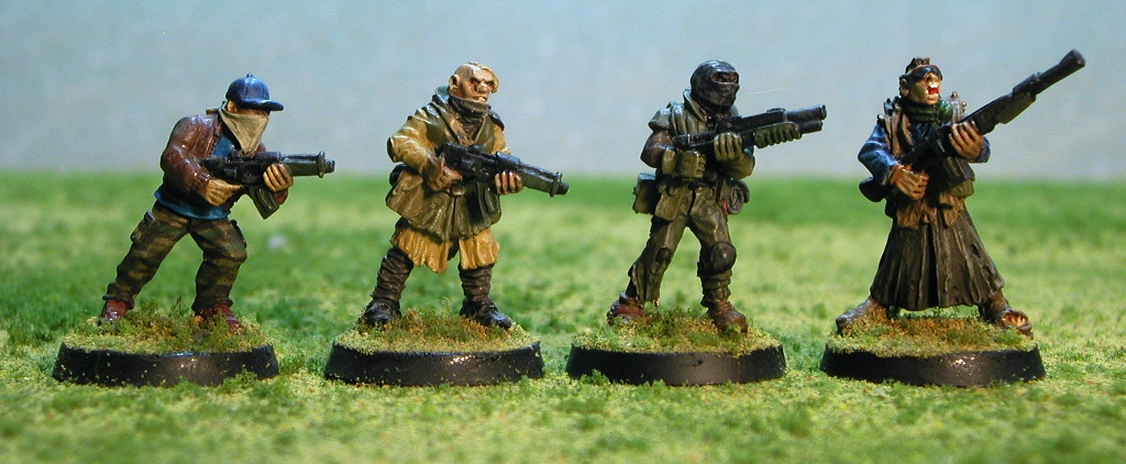 Irishserb's Miniatures Adventure: 28mm Scavengers of the Post Apocacalypse