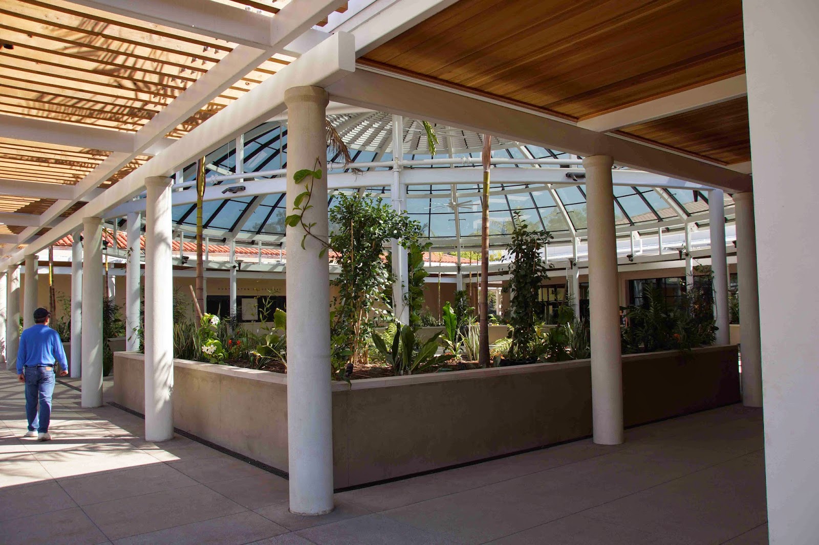 New Huntington Entrance Garden