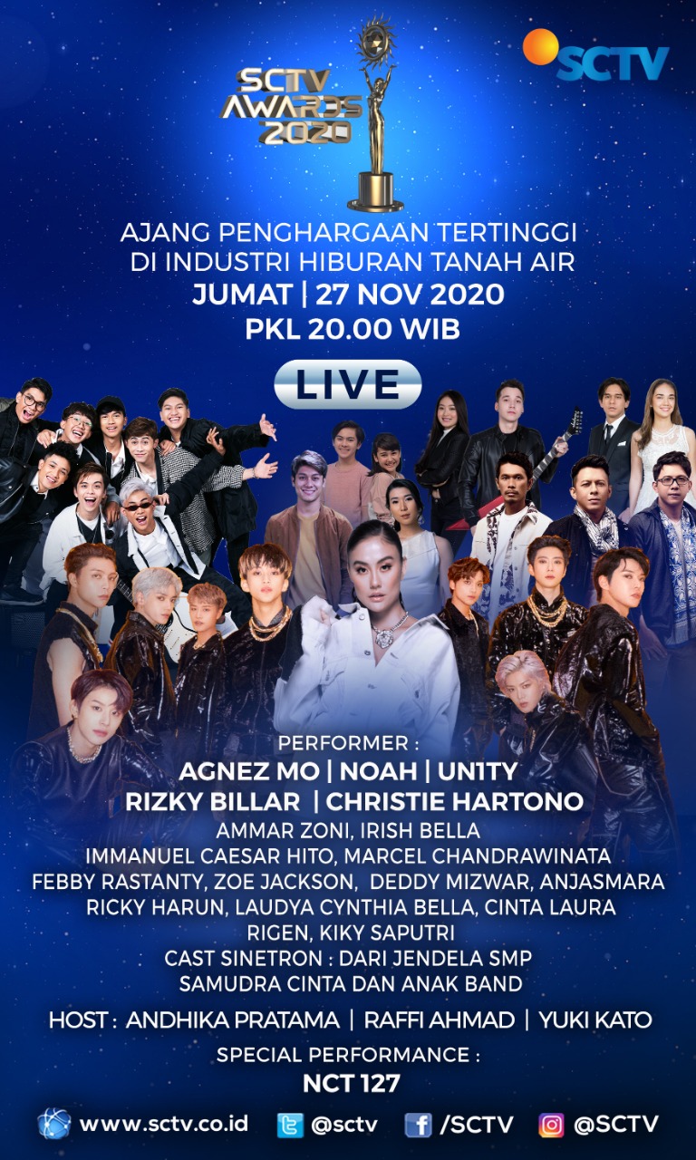 Radar Indonesia Sctv Awards 2020 Sukses Digelar Untuk Ke 20 Kalinya