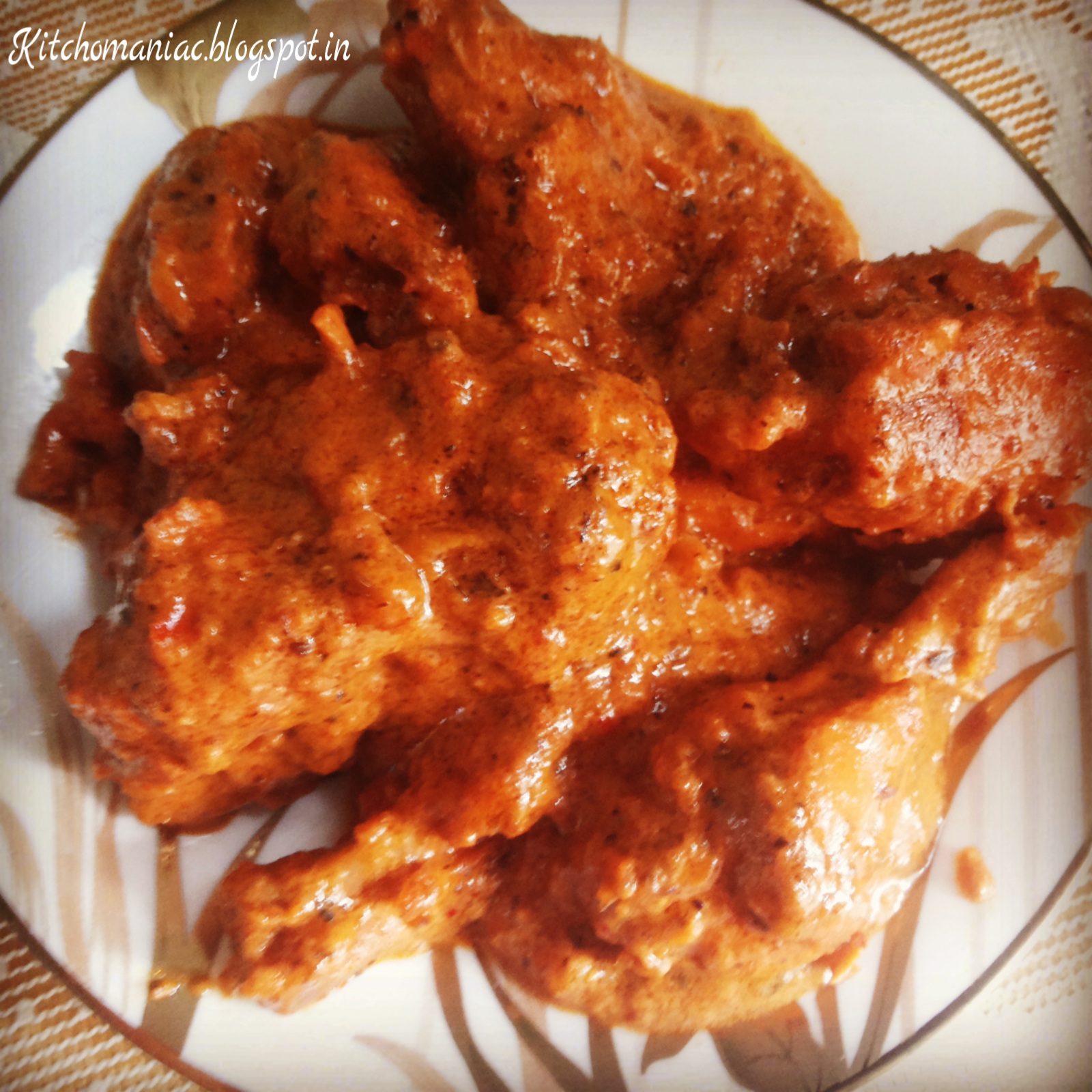 Delish Food Spicy Butter Chicken