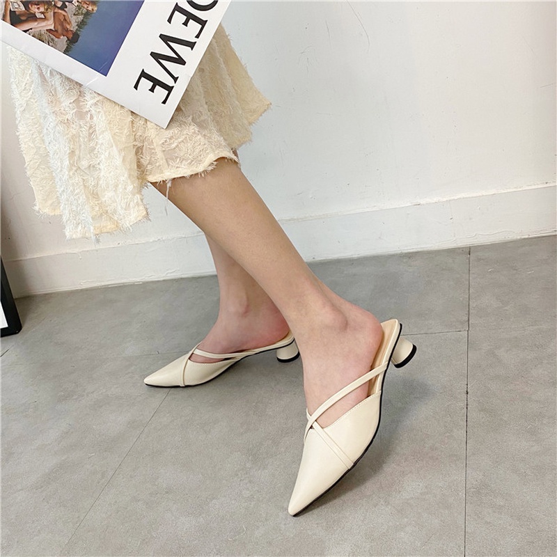 Selection of fashionable high heels