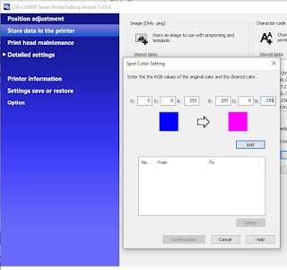 C6500 Spot Color Setting C6500 Spot Color Setting