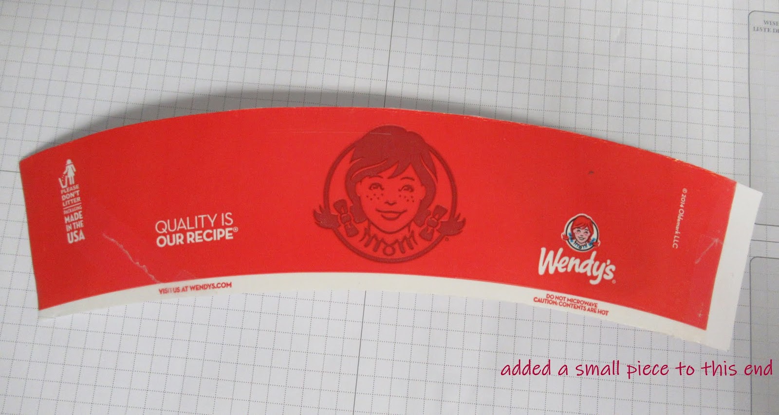 Personally Yours Alter It... Wendy's Chili Cups