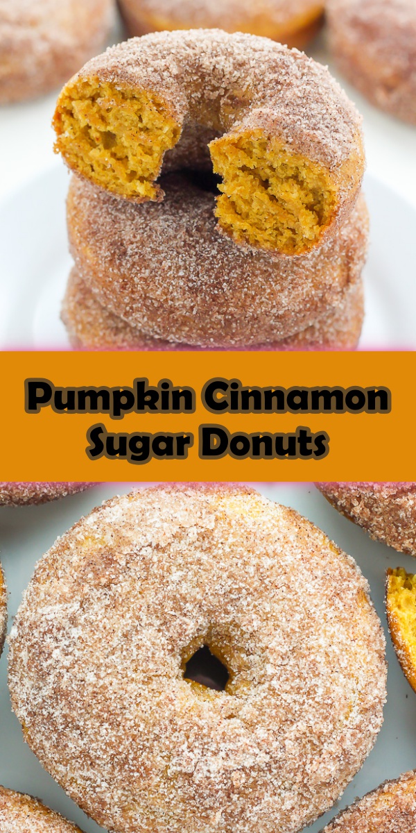 Pumpkin Cinnamon Sugar Donuts Cook, Taste, Eat