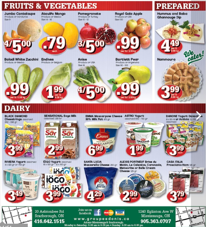adonis weekly flyer march 22 28 2018 adonis flyers