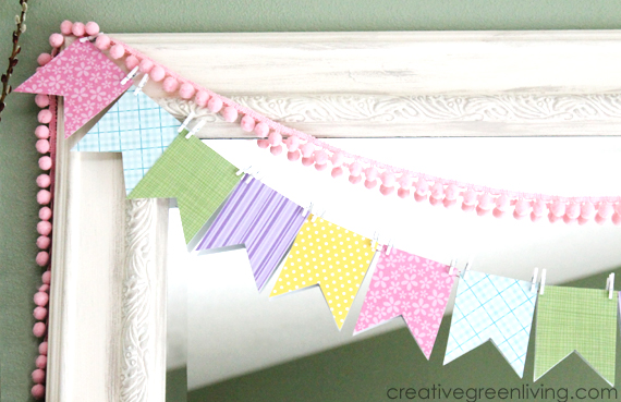 how to make a simple easter banner creative green living how to make banner