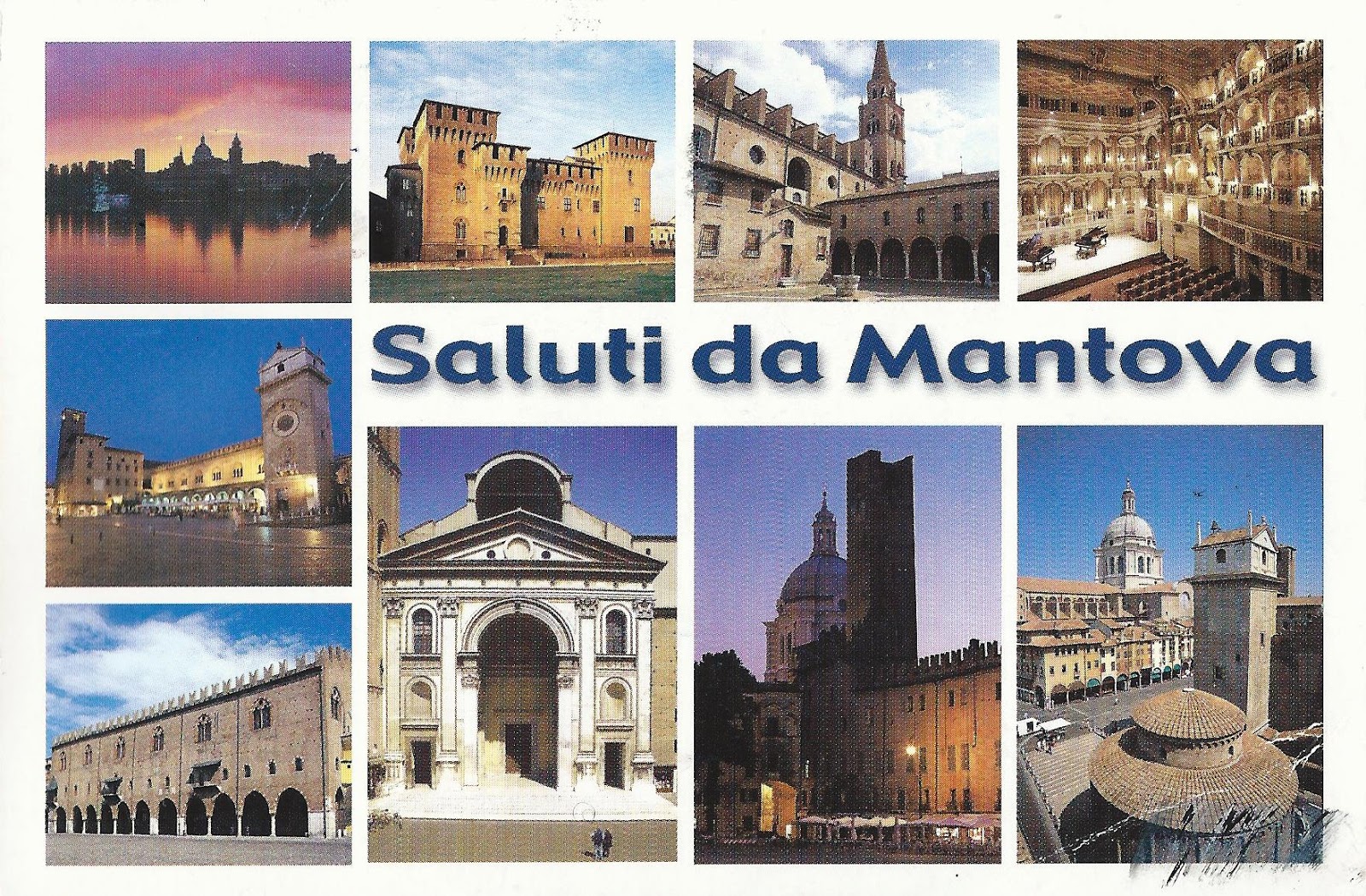 A Journey of Postcards Saluti da Mantova Italy A Journey of Postcards Saluti da Mantova Italy