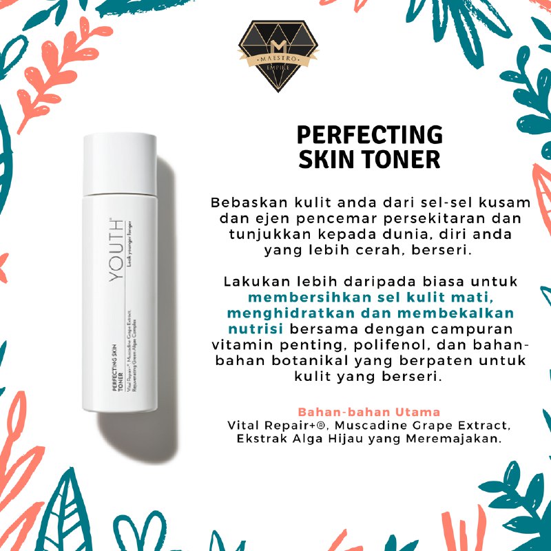 YOUTH PERFECTING SKIN TONER