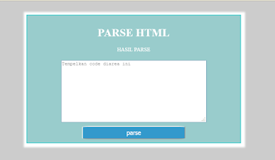 parse