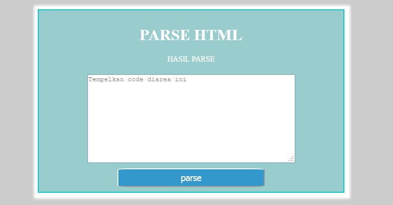 Css parsing. Css parsing