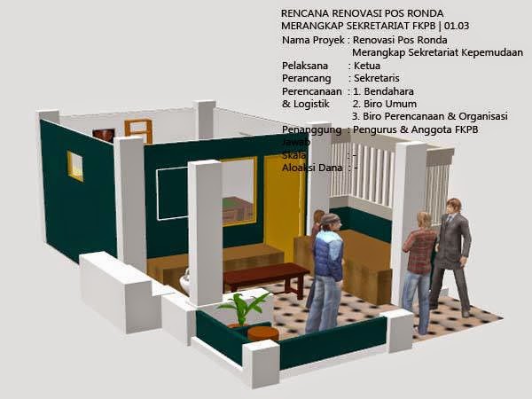 Desain Rencana Awal Pos Ronda dan Pos Yandu - FORUM KOMUNIKASI PEMUDA ...