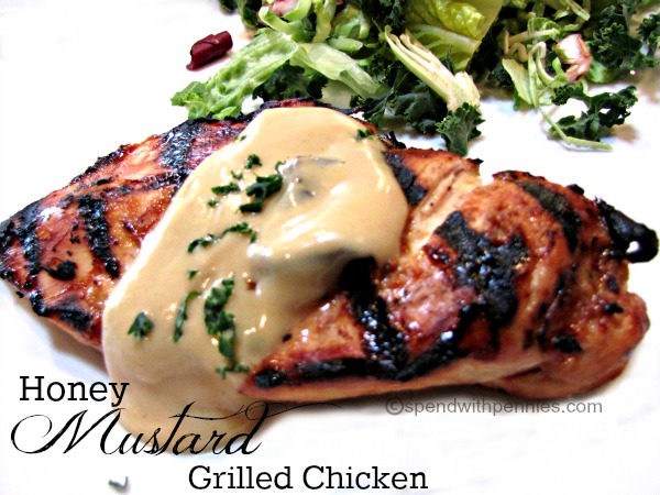 My recipe box: Honey Mustard Grilled Chicken