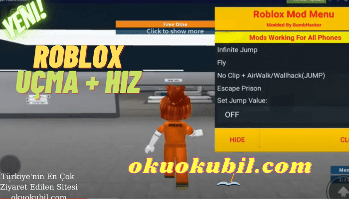 Roblox Mod Menü v 2.467.X- Xray 2D, Uçma, No Legs, Wallhack Hilesi
