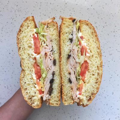 1200 Calorie Die - Turkey sandwich