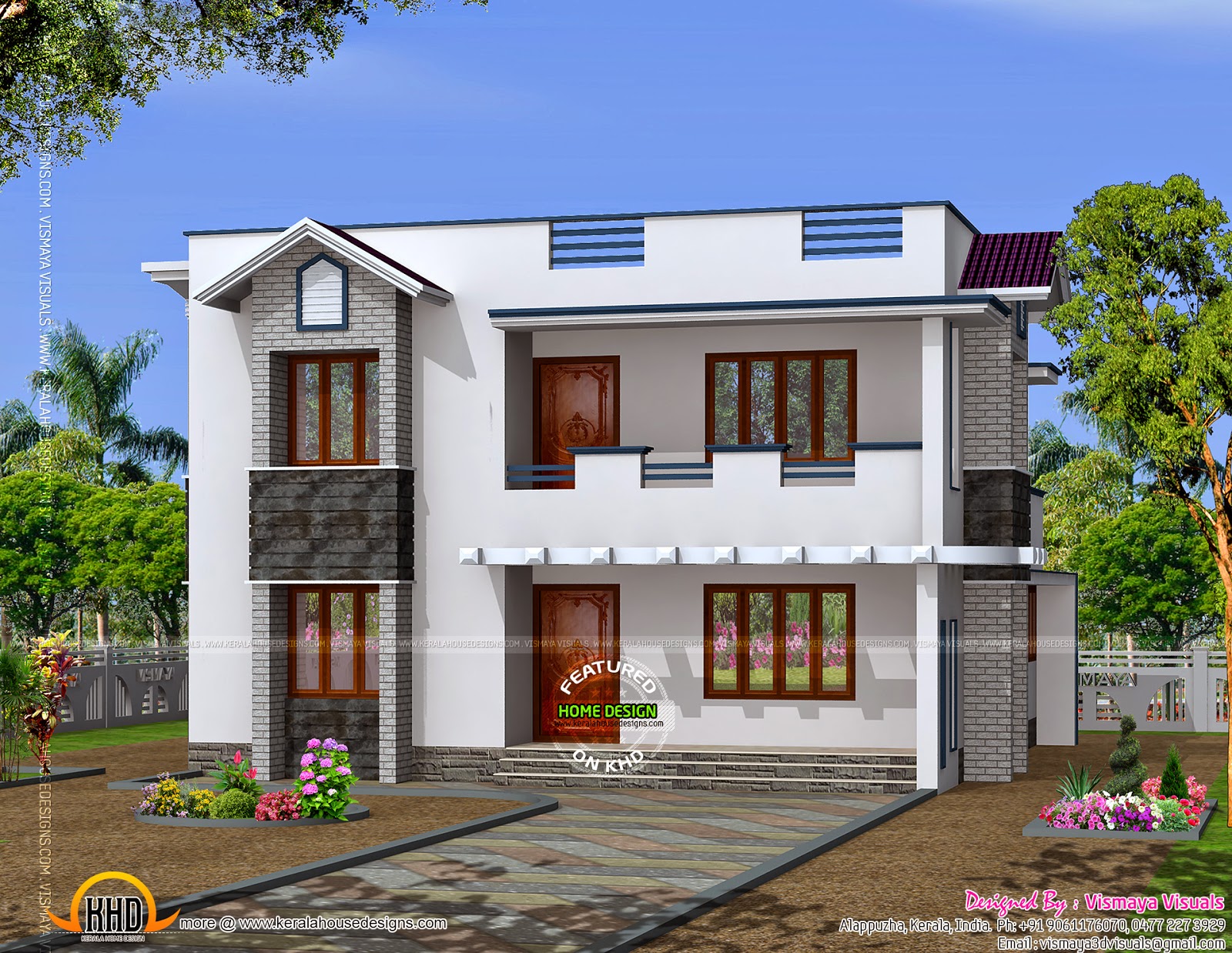 Simple design home Kerala home design and floor plans