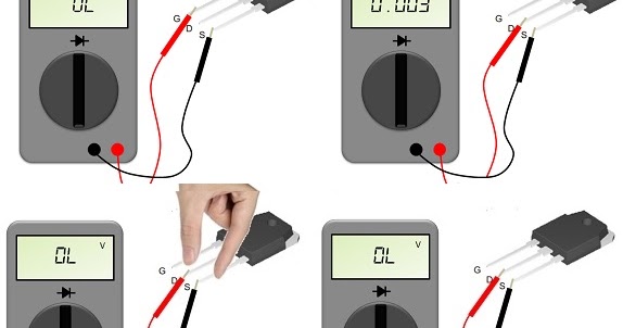 Проверка биполярного транзистора мультиметром тир 3055