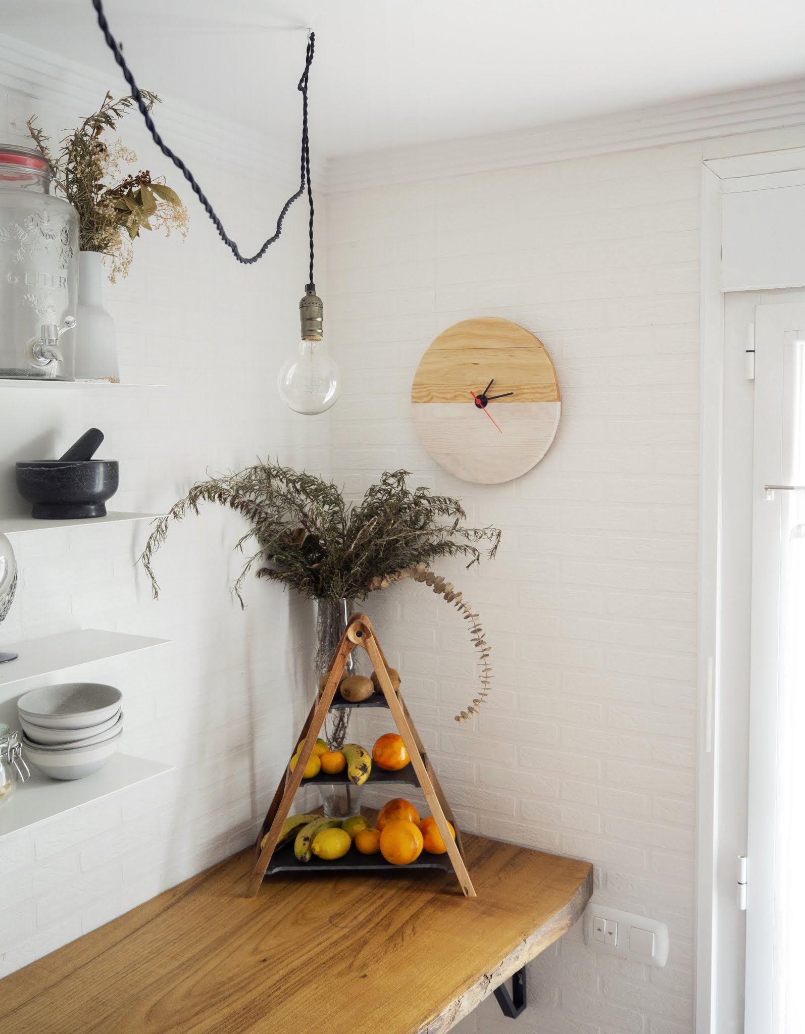 DIY Reloj de madera para nuestra cocina HANDBOX