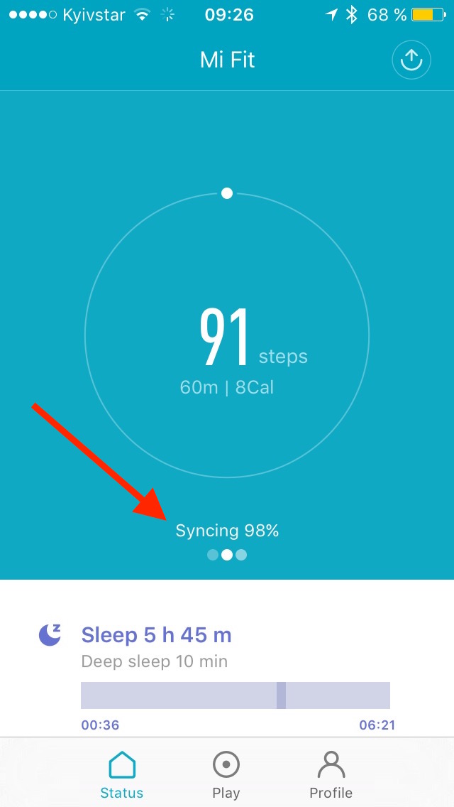 Делитесь Heart rate Mi Band in