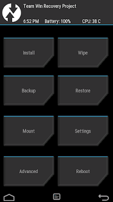 TWRP 2.8.1 Custom Recovery