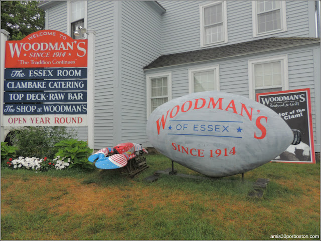 Lobster Shacks en Massachusetts: Woodman's of Essex