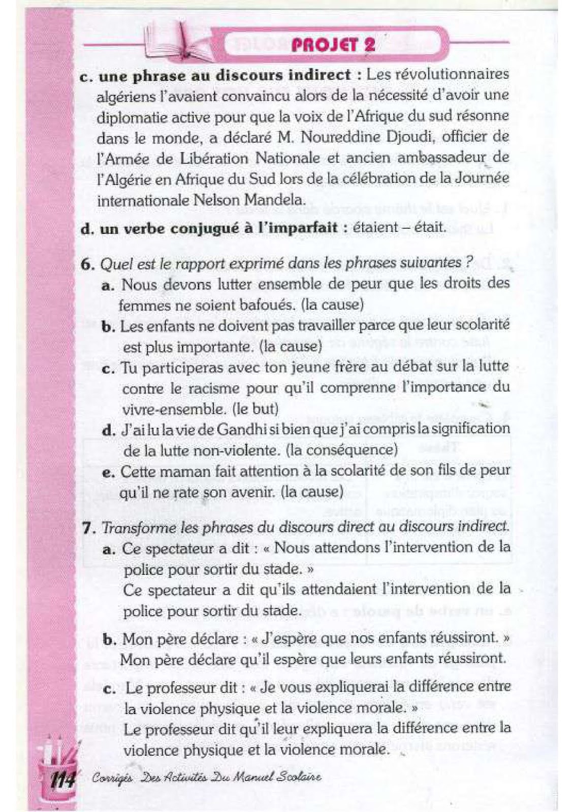 حل تمارين صفحة 102 الفرنسية للسنة الرابعة متوسط - الجيل الثاني