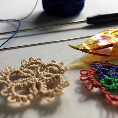 A Newbie's CroTatting, Needle Tatting, and Shuttle Tatting Comparison