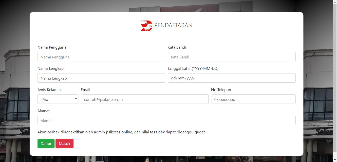 Source Code Aplikasi Psikotes Online Berbasis Web Dengan Php Mysql