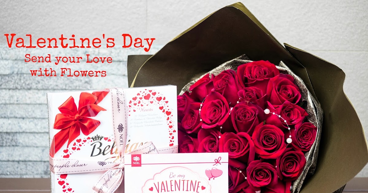 Sending your love with Flowers on Valentine's Day What does the