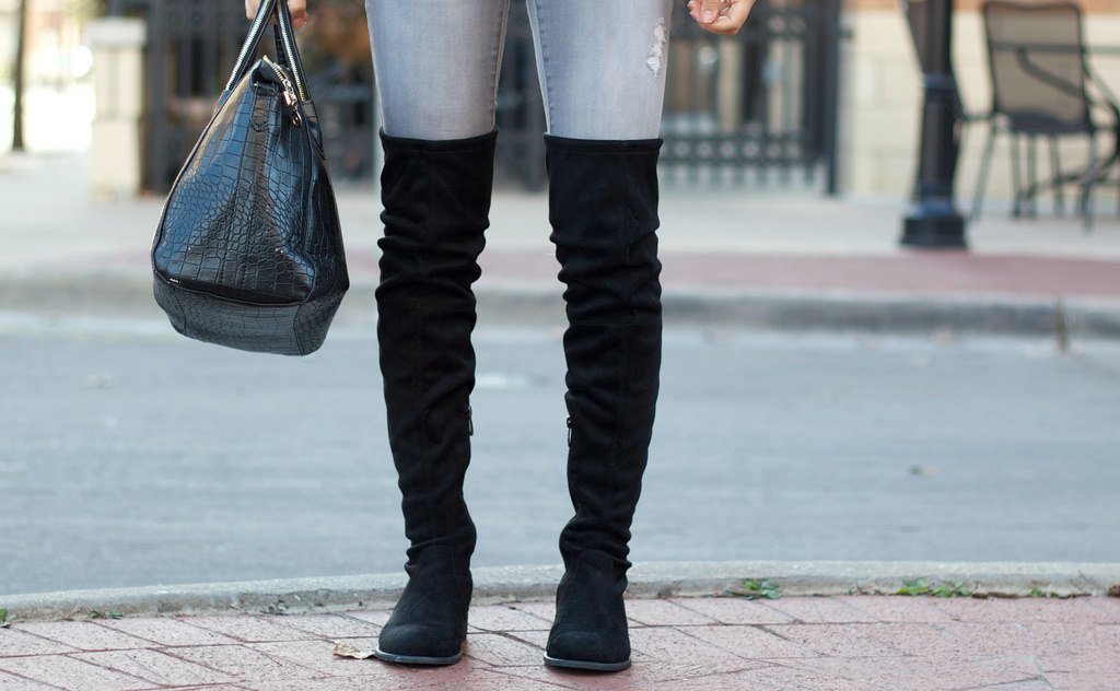 Flat Over-the-knee boots