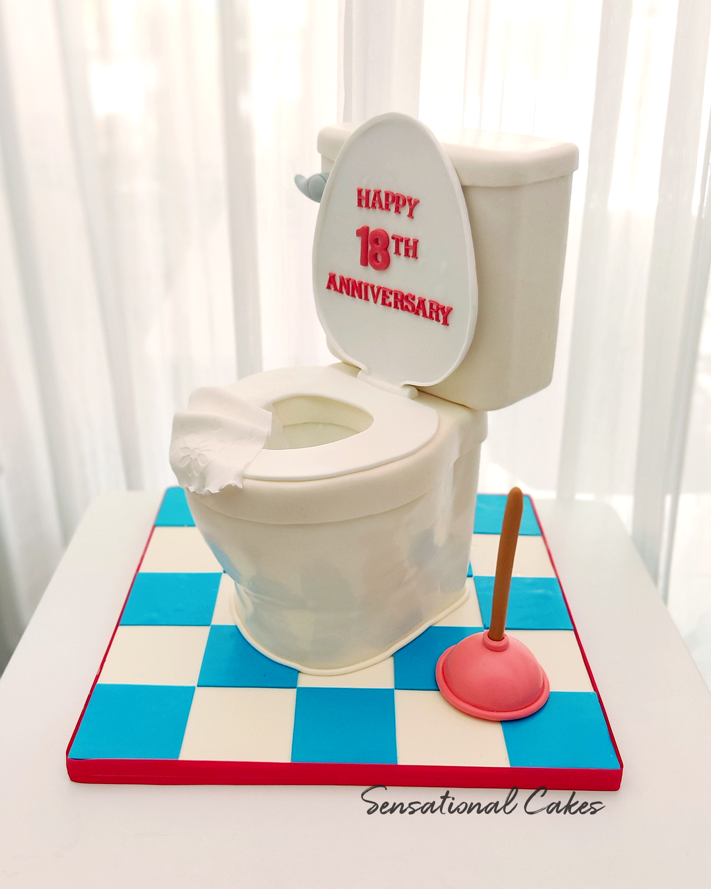 Toilet Seat Birthday Cake
