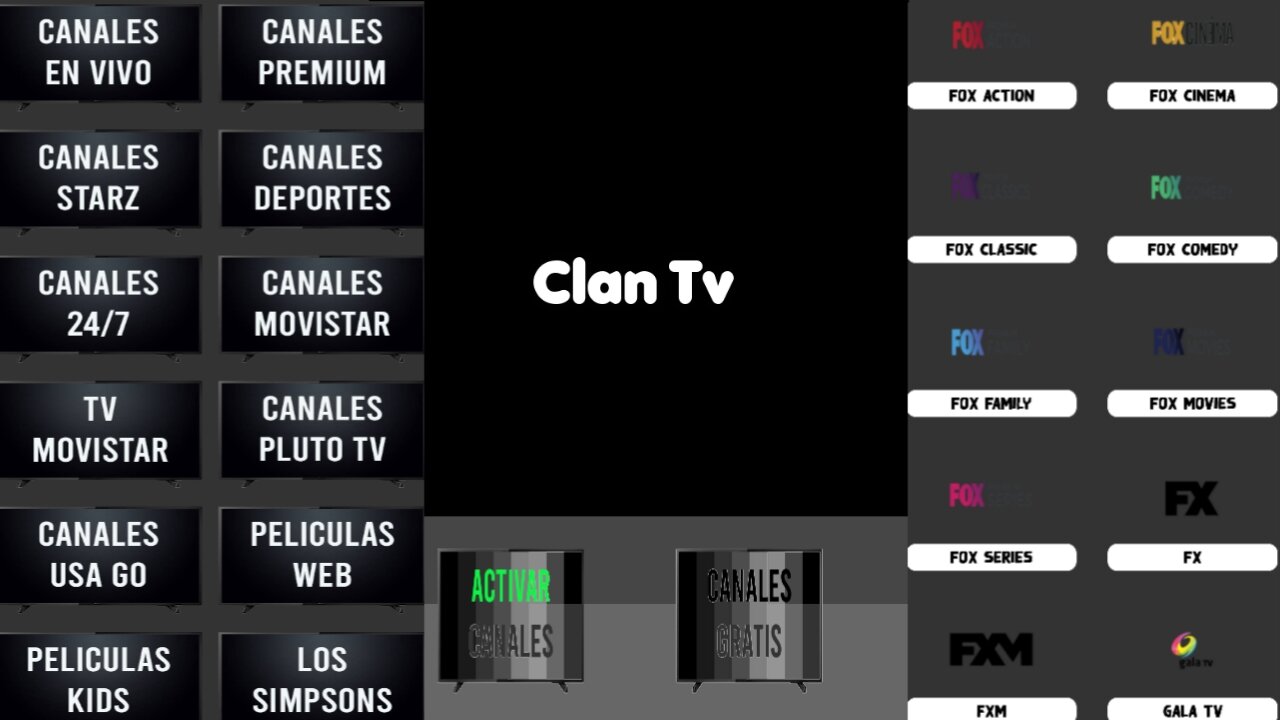 شاهدها من القمر امريكوم القنوات الامريكية واللاتينية مشفرة مجانا/Clan-Tv