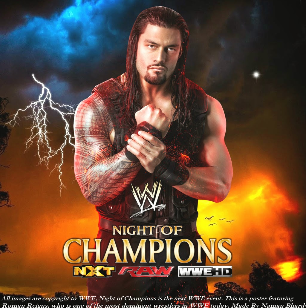 WWE Night Of Champions Match Card And Results 2014 WWE Snaps
