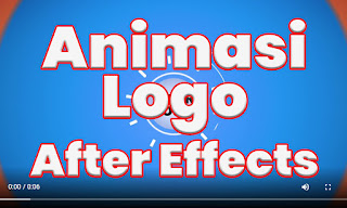 template after effect animasi logo gratis