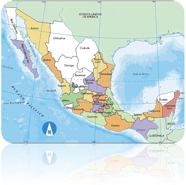Identidad y Cultura Mexicana Superficie Continental