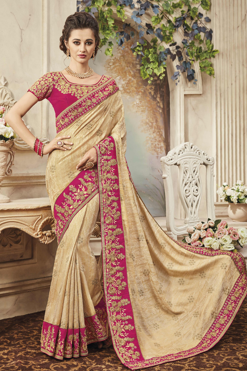 Designer Diwali Wear Saree With Heavy Work Patang Sarees 4001