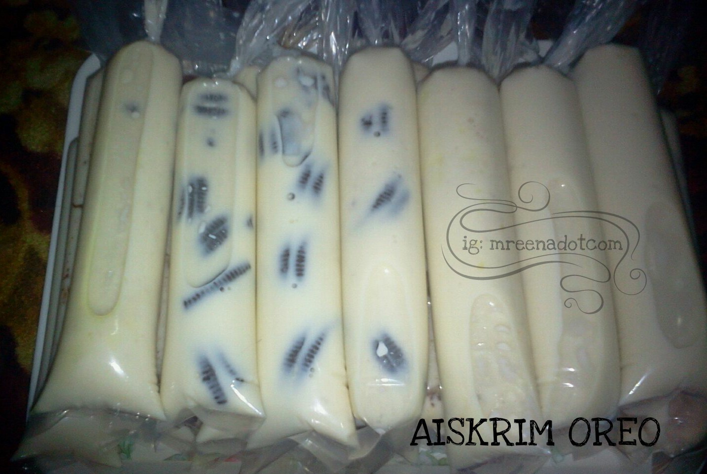 Buku Pinky Resepi Aiskrim Malaysia Viral Perisa Choki2oreo
