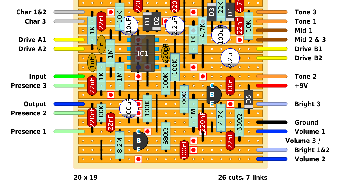 Guitar FX Layouts: MI Audio Tube Zone