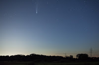 Astrofotografie Sternenhimmel Komet Neowise