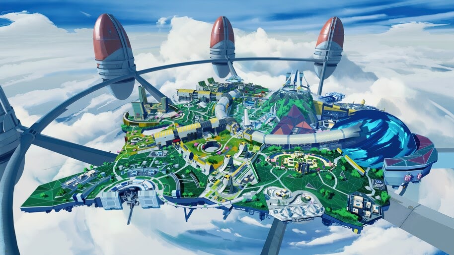 #8.1240, Apex Legends, Season 7, Map, Olympus, 4K Wallpaper